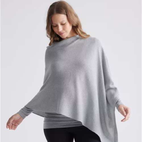Lightweight Cotton Cashmere Nursing Shawl