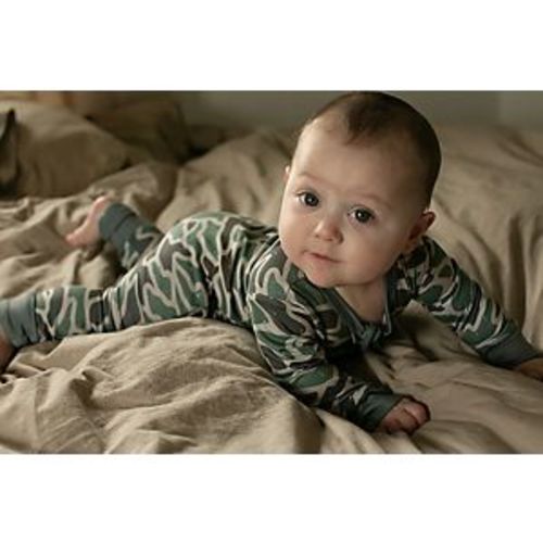 BURLEBO Infant Boys' Zip-Up Onesie | Free Shipping at Academy