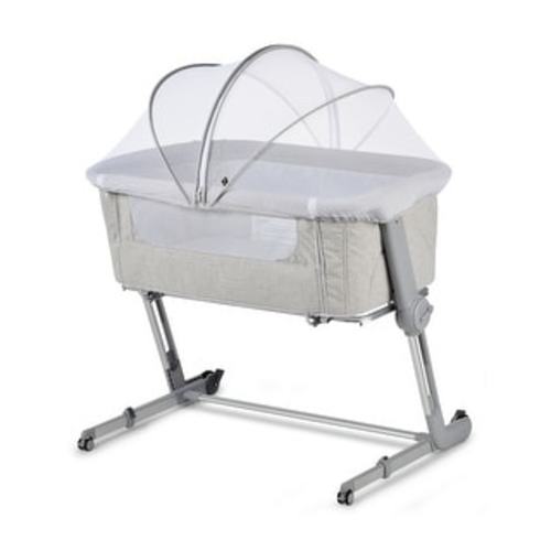 Hug Me Plus 3-in-1 Bedside Bassinet, Shadow Gray - N/A