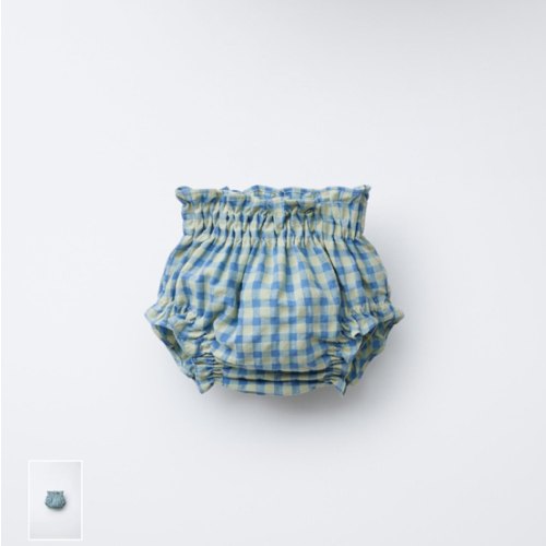 GINGHAM UNDERWEAR - Greenish | ZARA Canada