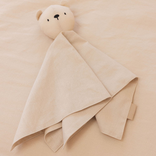 WildBird Linen Lovey Bear - Sparrow