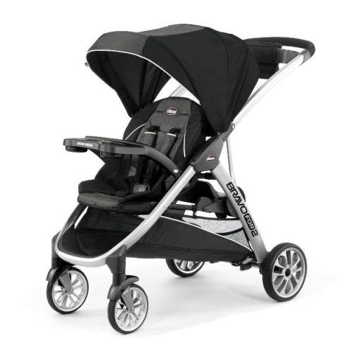 Chicco Bravofor2 Standing/sitting Double Stroller - Iron