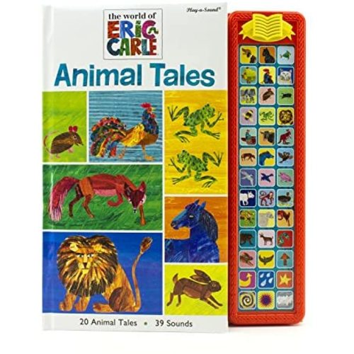 World of Eric Carle, Animal Tales Sound Storybook Treasury - Play-a-Sound - PI Kids
