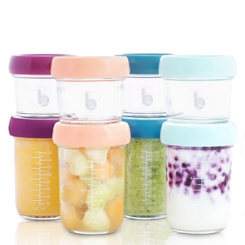 Babymoov Glass Babybols Food Storage 8 Piece Multiset