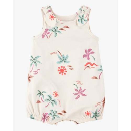 Baby Beach Print Cotton Romper - Carter's | Carter's