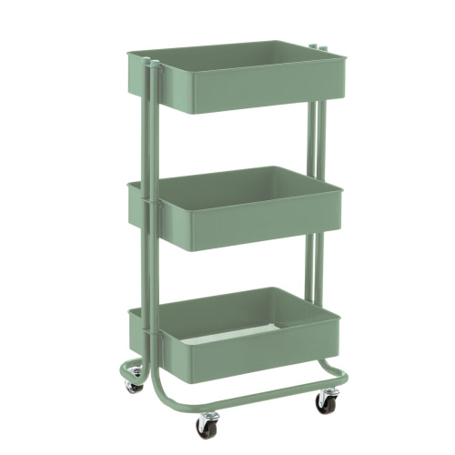 3-Tier Rolling Cart