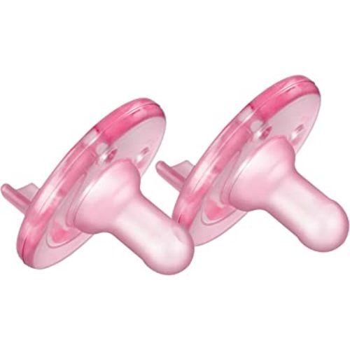 Philips Avent Super Soothie Pacifier, Pink, 3+ months, 2 Pack, SCF192/07