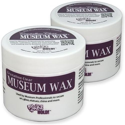 Quakehold! 66112 Museum Wax, Clear 2 Ounce (Pack of 2)