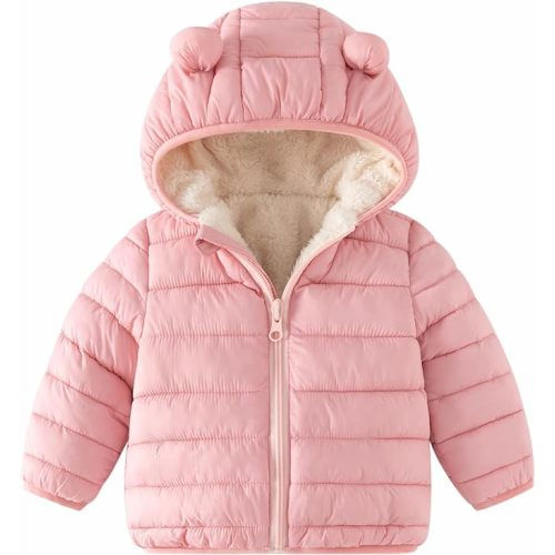 CECORC Toddler Winter Coats Lightweight Puffer Jacket for Baby Infant kids, 6-12 Month,12-18 Month, 2t,3t,4t