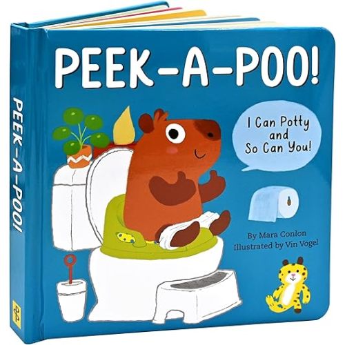 Peek-a-Poo! I Can Potty and So Can You! (Potty Training Board Book) (Board Books) Board book – Picture Book, December 31, 2022