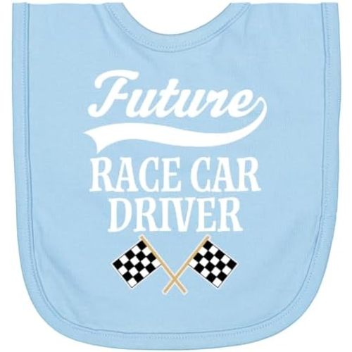 inktastic Future Race Car Driver Racing Newborn Bib