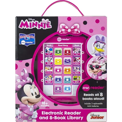 Disney Minnie Mouse - Me Reader Electronic Reader and 8 Sound Book Library - PI Kids
