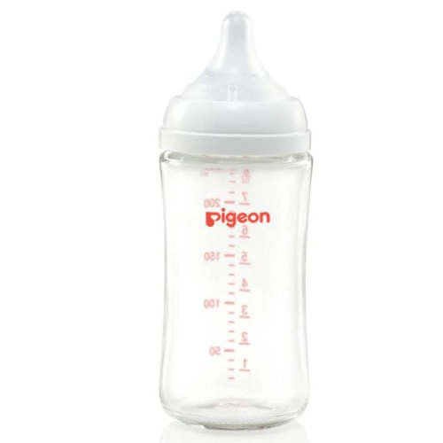 Pigeon Softouch III Peristaltic Plus Glass Bottle 240ml – Baby Kingdom