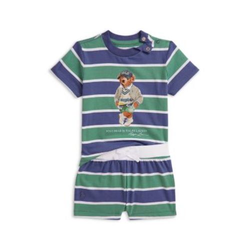 Polo Boys' Polo Bear Cotton Jersey Tee & Short Set - Baby