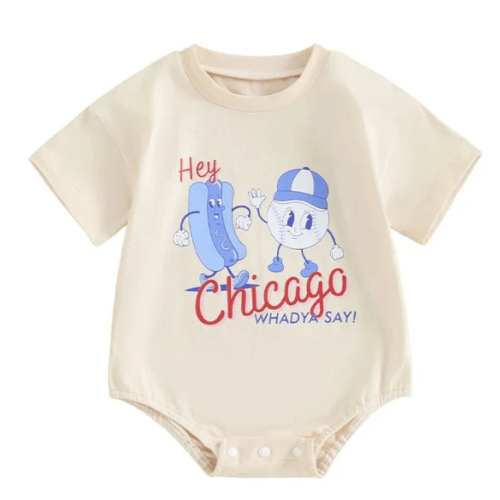 Go Cubs Go Onesie Tee – The Ollie Bee
