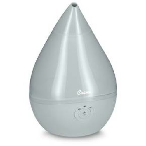 Crane Droplet Ultrasonic Cool Mist Humidifier - Grey