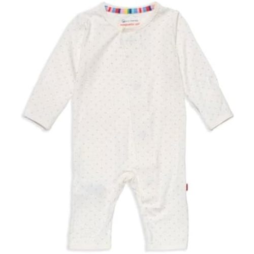 Magnetic Me Classic Magnetic Coveralls | Silky Soft Modal Fabric | Baby Onsie Available in Sizes Preemie - 24M