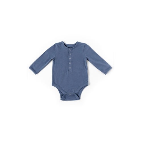 Essential Long Sleeve Organic Cotton Bodysuit, 0-3M