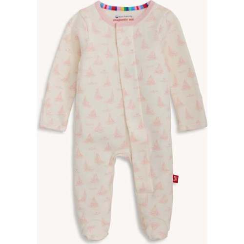 Tiny Tides Pk Org Cot Magnetic Footie