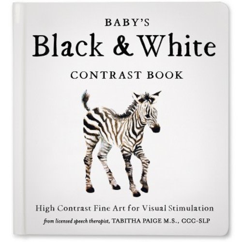 Baby's Black and White Contrast Book -  by  Tabitha Paige
