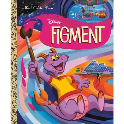 Figment (Disney Classic) - (Little Golden Book) by Jason Grandt (Hardcover)
