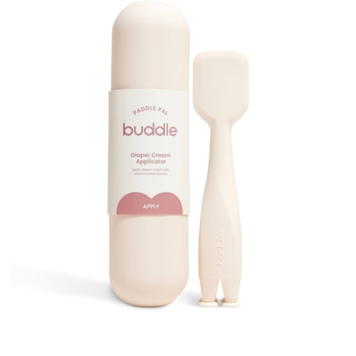 Paddle Pal Baby Diaper Cream Spatula Silicone Applicator with Carrying Case, Smooth & Mess-Free Application, 1 Count