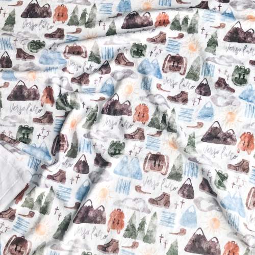 Verso l'Alto Minky Blanket – The Little Rose Shop