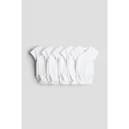 5-PACK COTTON BODYSUITS
