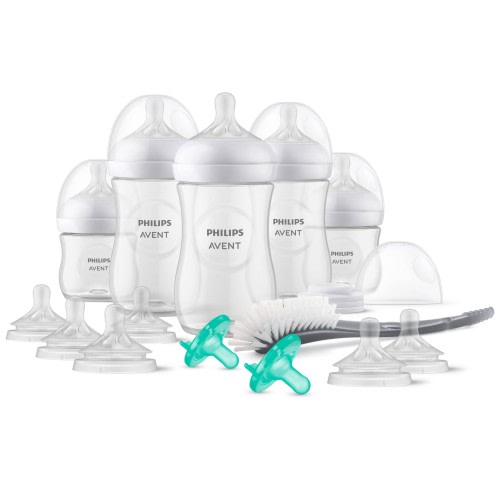 Phillips Natural Baby Bottle with Natural Response Nipple Newborn Gift Set - 17pc