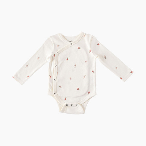 Pehr Long Sleeve Wrap Front One-Piece - Tiny Turnip, 0-3 M