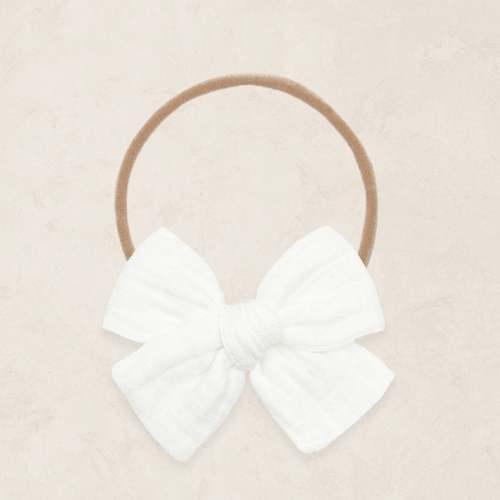 Adventure Bow - White Headband