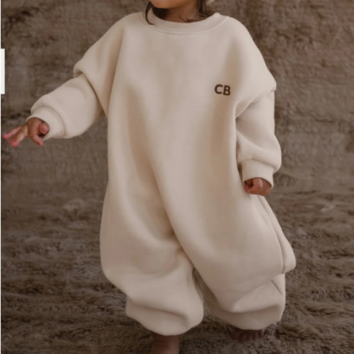 Lounge Suit - Beige - 1 year