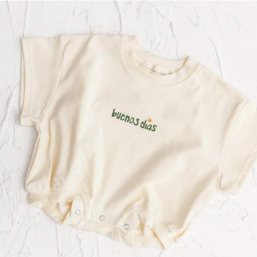 Buenos Dias Tshirt Romper