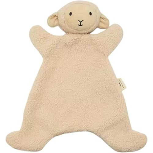 Bumble Bear Lamb Lovey Comforter Toy for Babies, Security Blanket for Baby Girl & Boy, Nursery Soft Little Lovie for Newborns and up, Cuddly Plush Snuggle Toy Infants 0-6 Months, 12inch