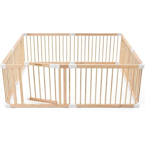 HARPPA Grovi Playpen, GREENGUARD Gold Certified – 60 x 71.5 inch