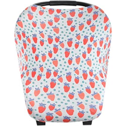 Copper Pearl Multi-Use Cover: Car Seat Covers, Nursing Cover, and Stroller Cover for Sun - Stretchy Fabric, All-Season Use, Stylish Designs, Easy Access for Moms - Liberty