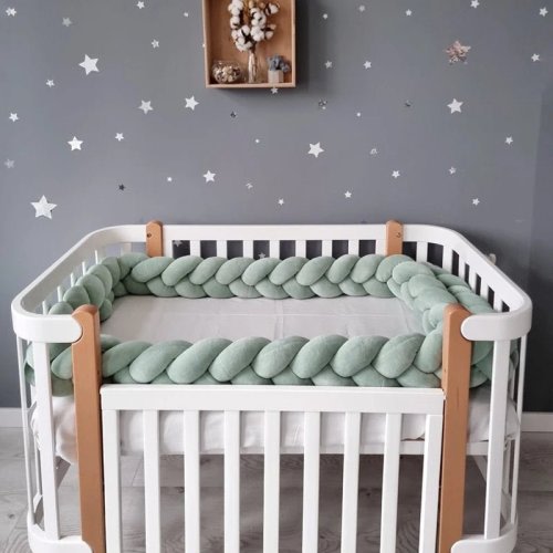 Soft Braid Crib Guard - CozyKnot™