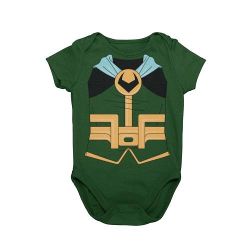 God Of Mischief Comic Show Villain Baby Halloween Costume Bodysuit | Kid Loki Cosplay Jumpsuit | Trickster Laufeyson Romper | WDW MNSSHP