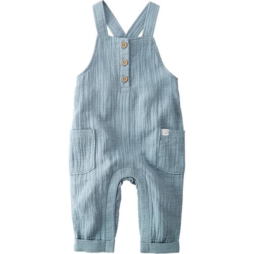 little planet by carter's unisex-baby Organic Cotton Gauze Overall Jumpsuit