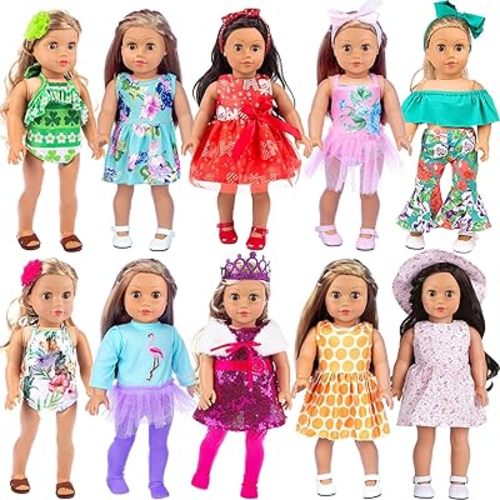 ZITA ELEMENT American Doll Clothes & Accessories for 18 Inch Dolls