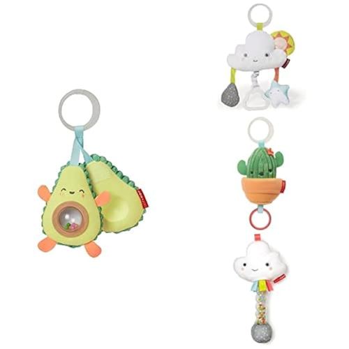 Skip Hop Infant Stroller Toy Collection Gift Set, Silver Lining Cloud & Farmstand