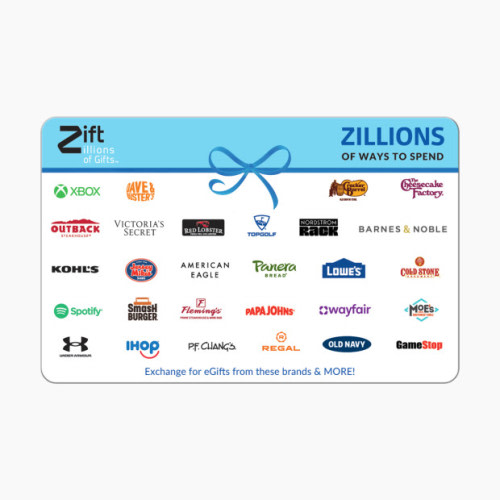 The Gift Card Shop Zillions eGift Card - 25