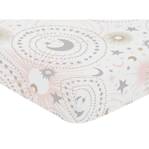 Sweet Jojo Designs Celestial Fitted Crib Sheet "& Reviews" | Wayfair