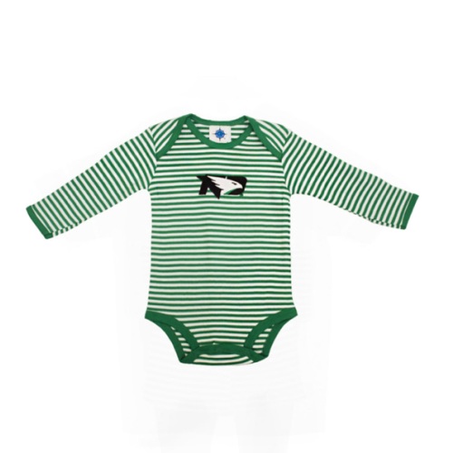 Lil' Fighting Hawks Long Sleeve Onesie - Sioux Shop at Ralph Engelstad Arena