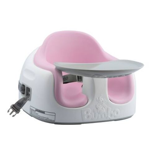 Bumbo Baby Infant Toddler Soft Foam Multi Seat With Removable Tray And Safety Buckle Straps For Kids' 6-36m - Pink : Target