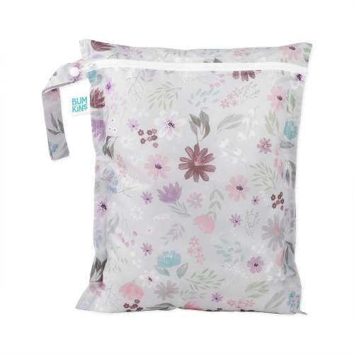 Floral Print Large Hanging Wet Bag For @ Home or On-The-Go | Bumkins
