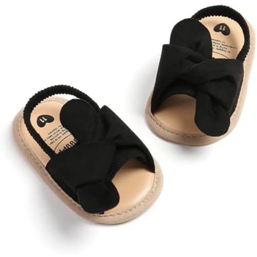 Infant Baby Boys Girls Summer Sandals Party Wedding Dress Flats Shoes Newborn Crib Shoes First Walkers Prewalkers 0-18 months