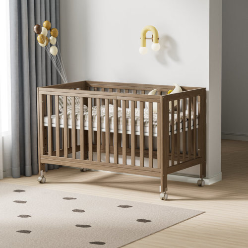 MAMAZING 11-In-1 Convertible Mini Cradle to Full Size Crib With Removable Wheels & Reviews | Wayfair