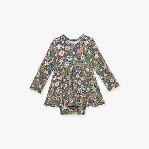 Jayla Ruffled Bodysuit Dress