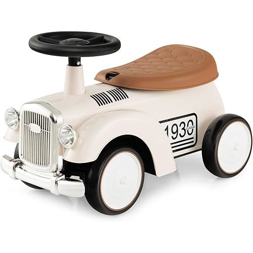 Vintage Toddler Push Car
